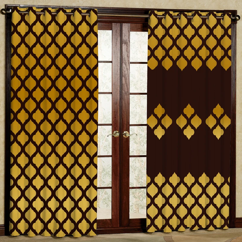 پرده مدل چاپی هازان سایز 280x140 سانتی متر