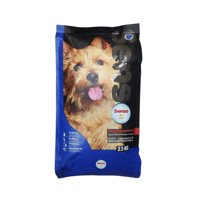 غذای خشک سگ بالغ سنسو مدل mini وزن 2.5 کیلوگرم