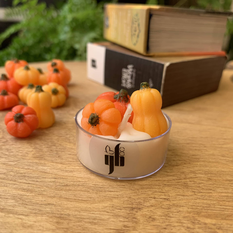 شمع دست ساز تاو طرح کدو مدل T1049