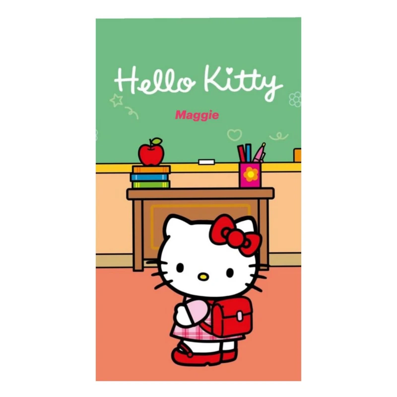 استیکر پارچه و لباس پاد آفرین مدل کارتونی کیتی کد 1399