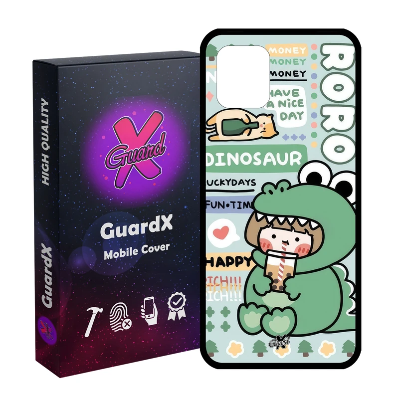 کاور گارد ایکس طرح دختر مدل Glass10659 مناسب برای گوشی موبایل سامسونگ Galaxy Note 10 Lite / A81