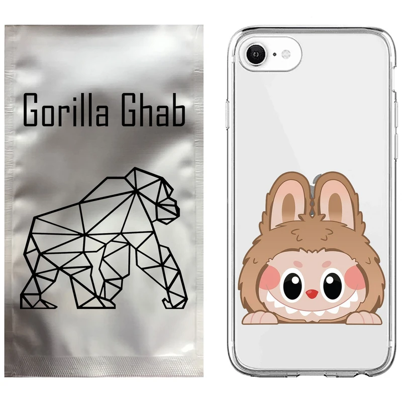 کاور گوریلا قاب مدل CLG کد 143 طرح لبوبو مناسب برای گوشی موبایل اپل iPhone 7 / 8 / SE 2022