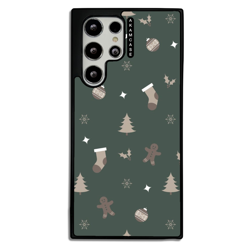 کاور آکام مدل AMCWSGS22U-CHRISTMAS11 مناسب برای گوشی موبایل سامسونگ Galaxy S22 Ultra