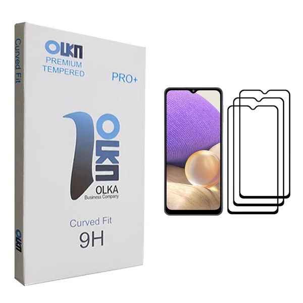 محافظ صفحه نمایش الکا مدل +PRO مناسب برای گوشی موبایل سامسونگ Galaxy A32 بسته سه عددی