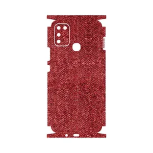 MAHOOT Fabric Texture 4-FullSkin Cover Sticker for Infinix Hot 11 Play