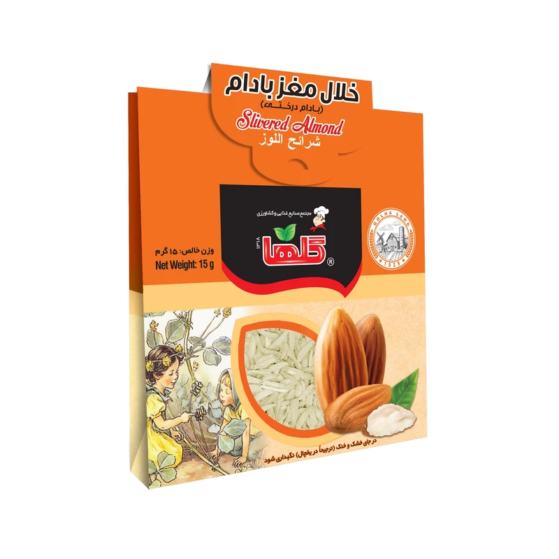 خلال بادام گلها - 15 گرم