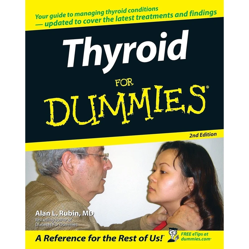کتاب Thyroid For Dummies اثر Dr Sarah Brewer and Alan L. Rubin انتشارات For Dummies