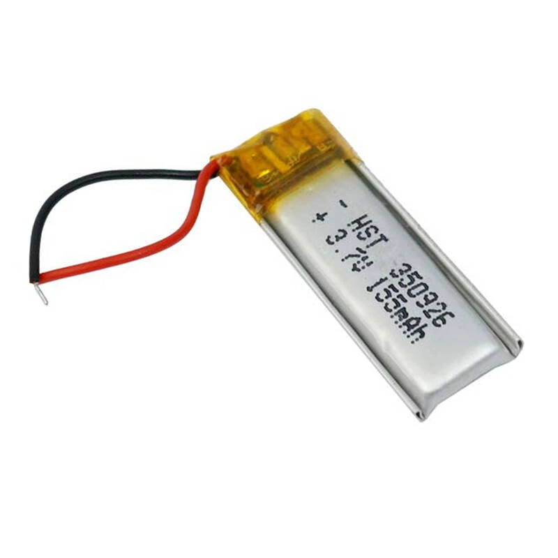 باتری لیتیومی مدل 350926 ظرفیت 155 میلی آمپر ساعت