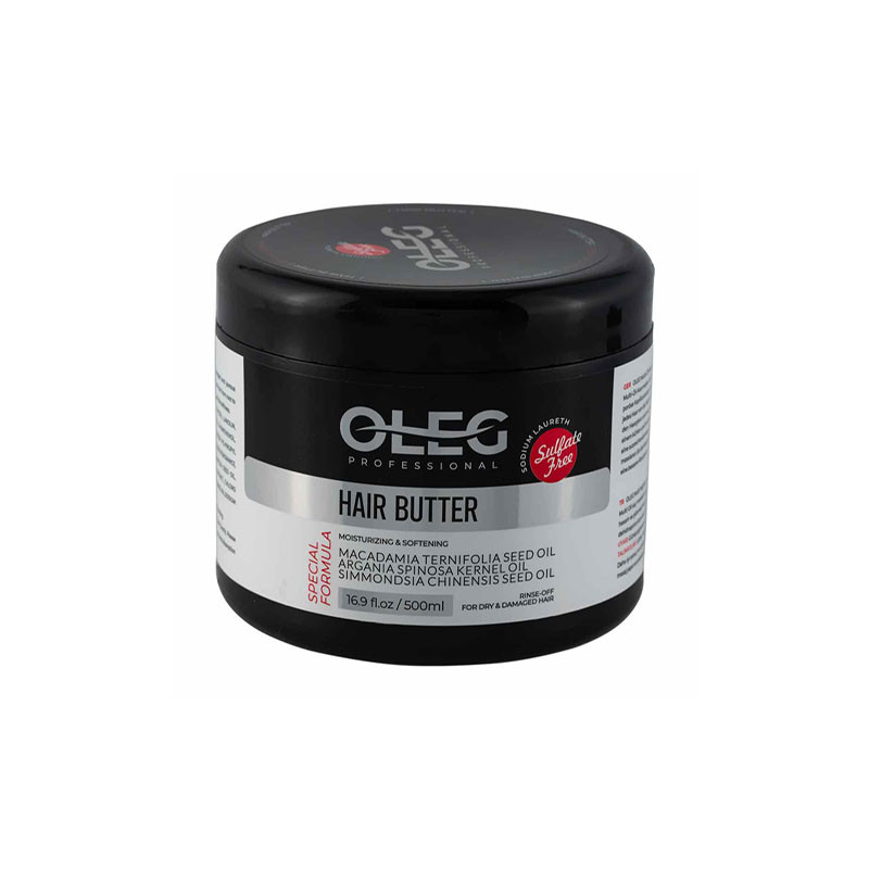 ماسک مو اولگ مدل PROFESSIONAL مناسب برای موهای خشک و آسیب دیده حجم 500 میلی لیتر