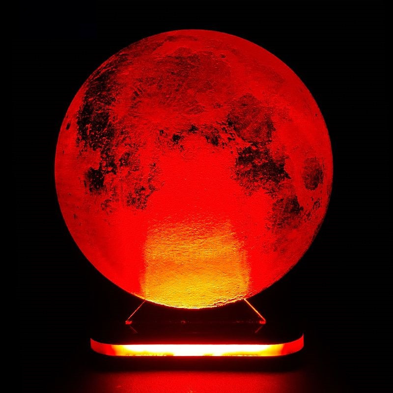 چراغ خواب طرح کره ماه مدل کلید دار