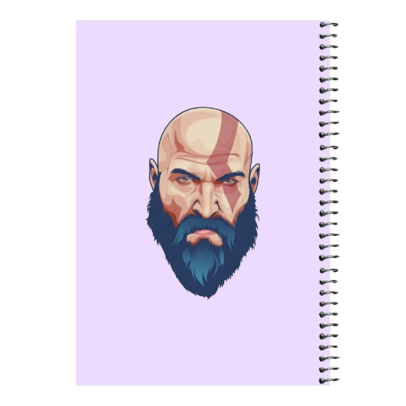 دفتر مشق 80 برگ اس جی مدل کریتوس کد۲   