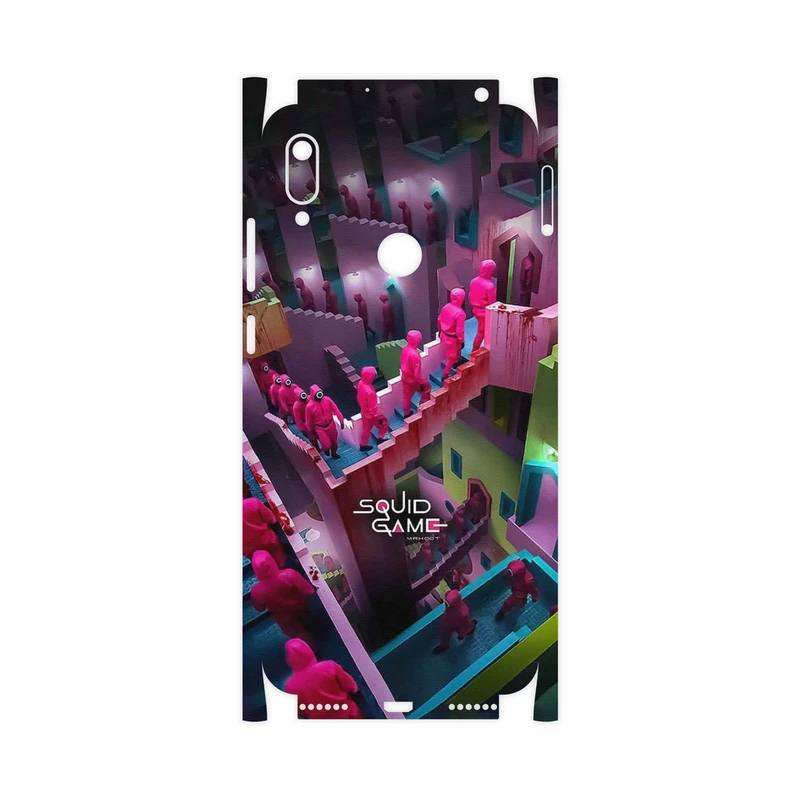 برچسب پوششی ماهوت مدل Squid Game-FullSkin مناسب برای گوشی موبایل هوآوی Y6 Prime 2019