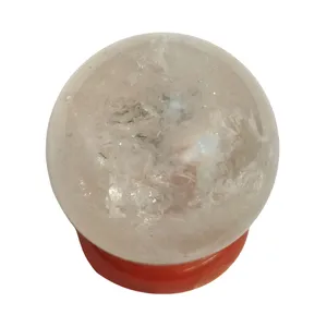 سنگ راف کوارتز مدل گوی سنگ کریستال کد26