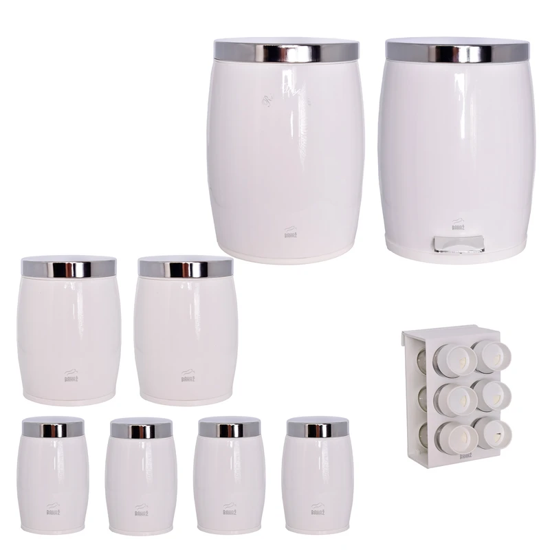 سرویس آشپزخانه 15 پارچه بهاز کالا طرح خمره ای کد 16351111