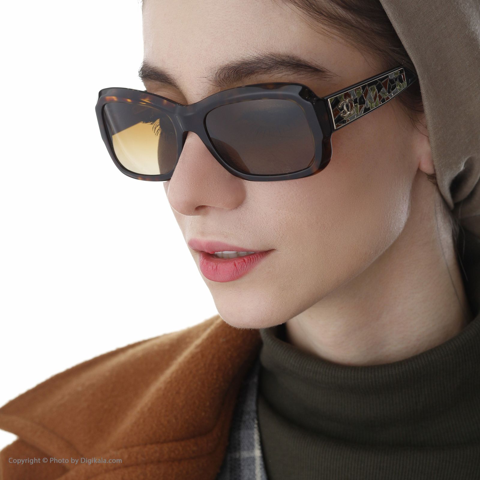 عینک آفتابی زنانه شانل مدل C714T5 -  - 6