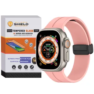 Ultimate Shield Magnetic-ORG-UL strap suitable For Wearfit S8 Ultra max