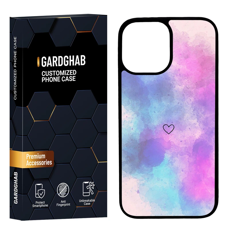 کاور گارد قاب مدل پشت گلس دخترانه مناسب برای گوشی موبایل اپل iPhone 12 Pro Max