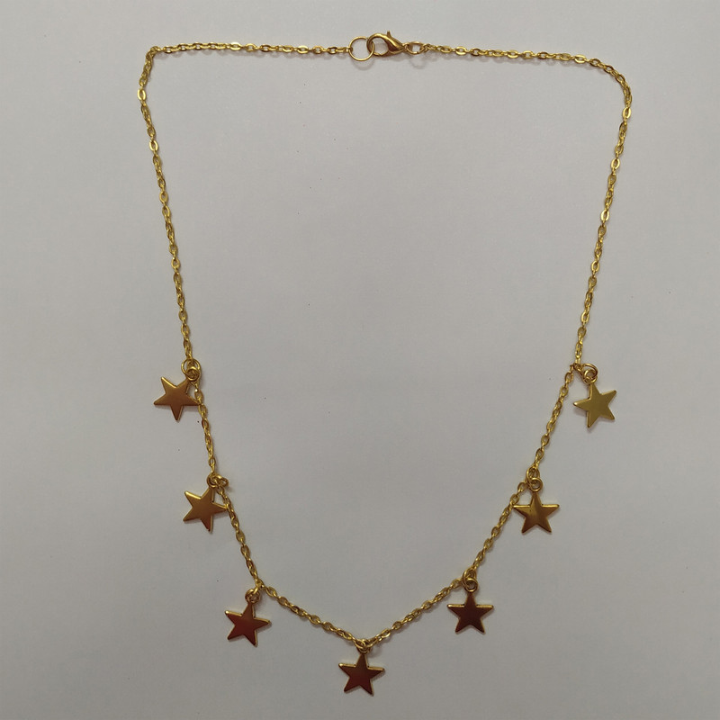 گردنبند مدل ستاره کد HN1605