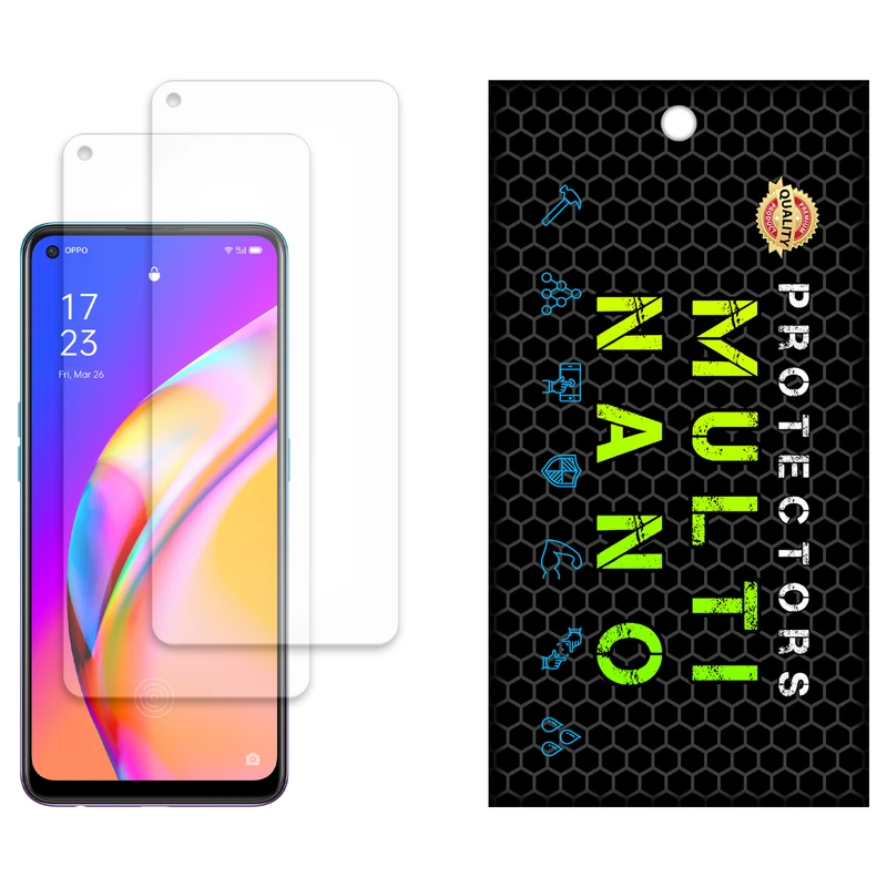 محافظ صفحه نمایش مات مولتی نانو مدل X-S2M مناسب برای گوشی موبایل اوپو A94 5G بسته دو عددی