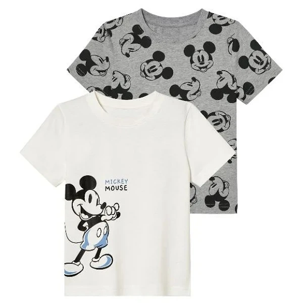 تی‌شرت آستین کوتاه بچگانه دیزنی مدل .m463976 مجموعه دو عددی