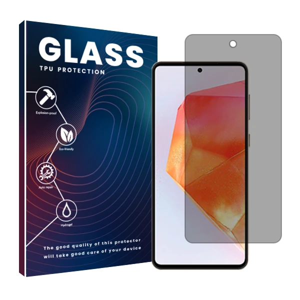 محافظ صفحه نمایش حریم شخصی گلس مدل Resistant مناسب برای گوشی موبایل  سامسونگ Galaxy C55