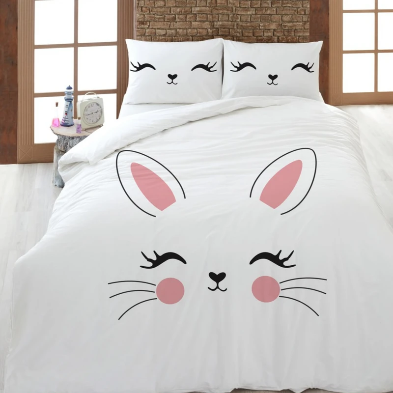 سرویس خواب 1 نفر 4 تکه مدل خرگوش ملوس کد 866