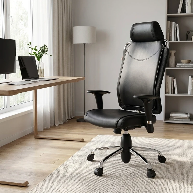 صندلی اداری نیلپر مدل SM812v