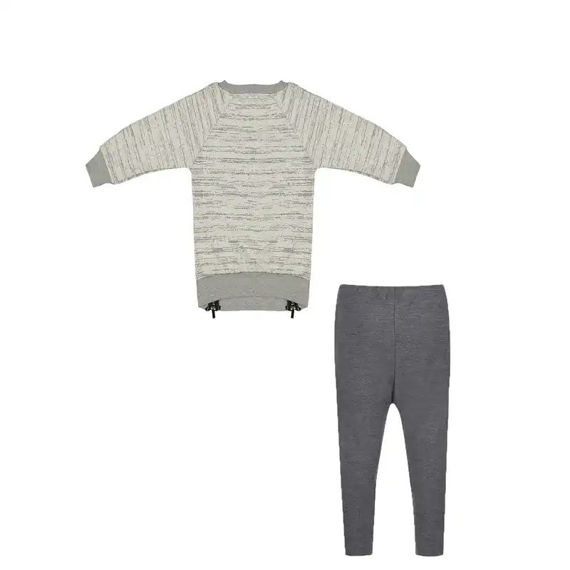 ست سویشرت و شلوار بچگانه بانالی مدل اشتیاق کد 2382