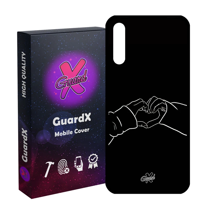 کاور گارد ایکس طرح Love مدل Glass10517 مناسب برای گوشی موبایل سامسونگ Galaxy A30s/A50/A50s