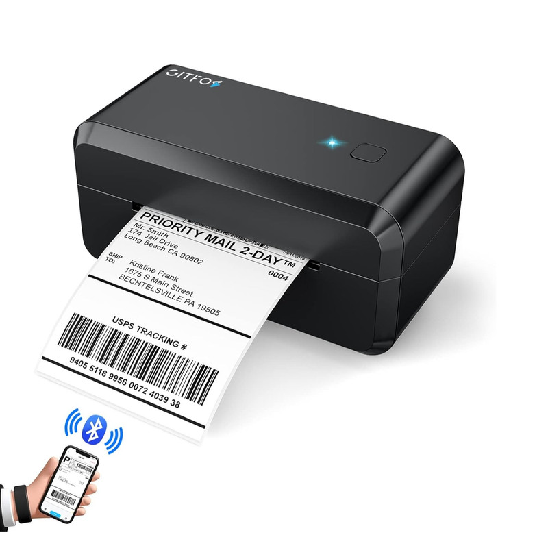 پرینتر لیبل زن حرارتی مدل AM-243-BT