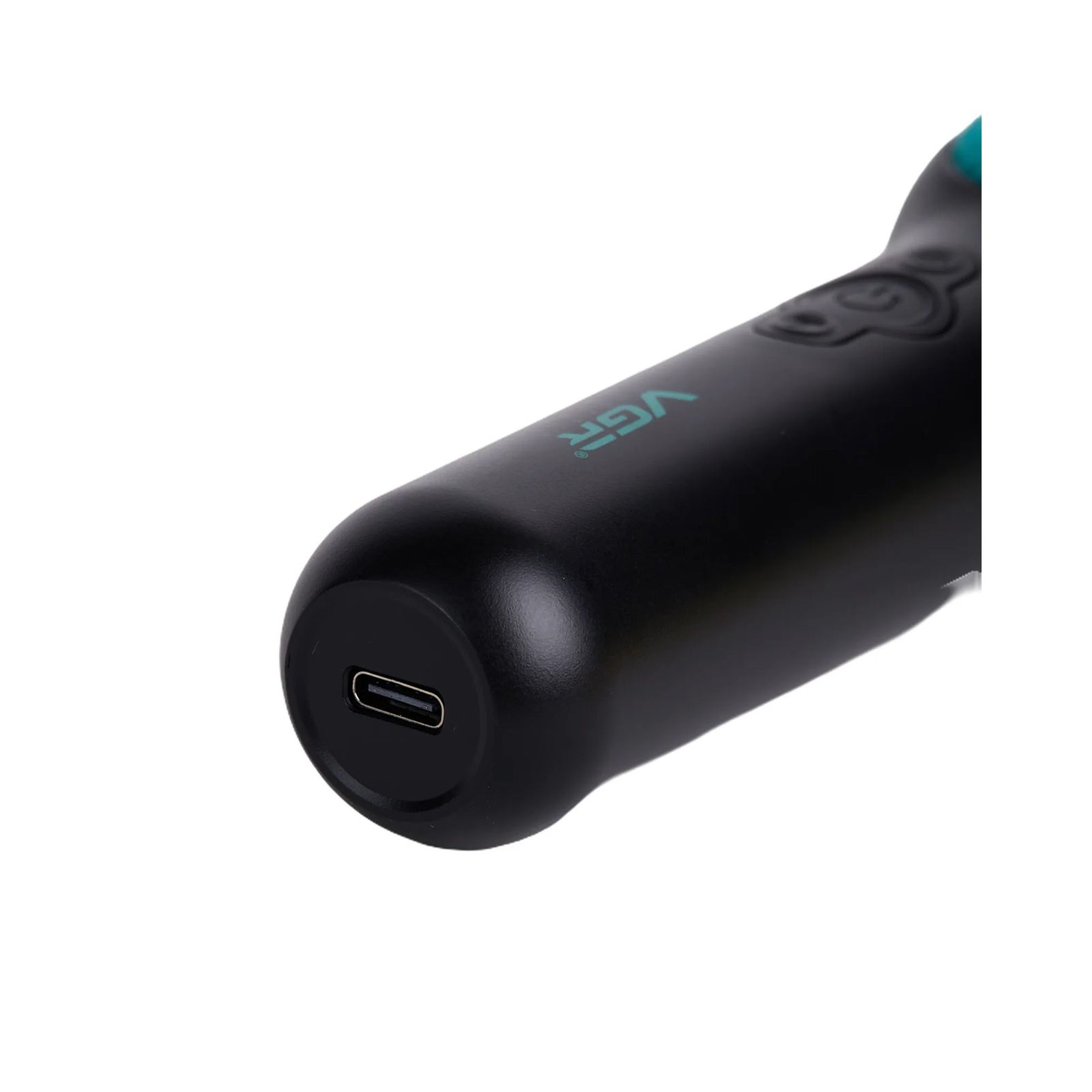ماشین اصلاح موی سر و صورت وی جی ار مدل V-990، منبع انرژی باتری، تکنولوژی اصلاح به صورت تریمر، مدت زمان شارژ 150 دقیقه و مدت زمان استفاده پس از شارژ 200 دقیقه، به همراه کابل شارژ USB، برس تمیزکننده، روغن، 3 عدد شانه، با عملکرد توربو، نمایش وضعیت باتری -  - 5