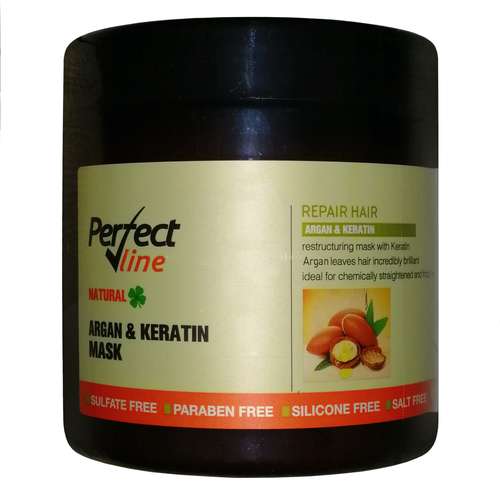 ماسک مو پرفکت مدل Argan & Keratin حجم 500 میلی لیتر