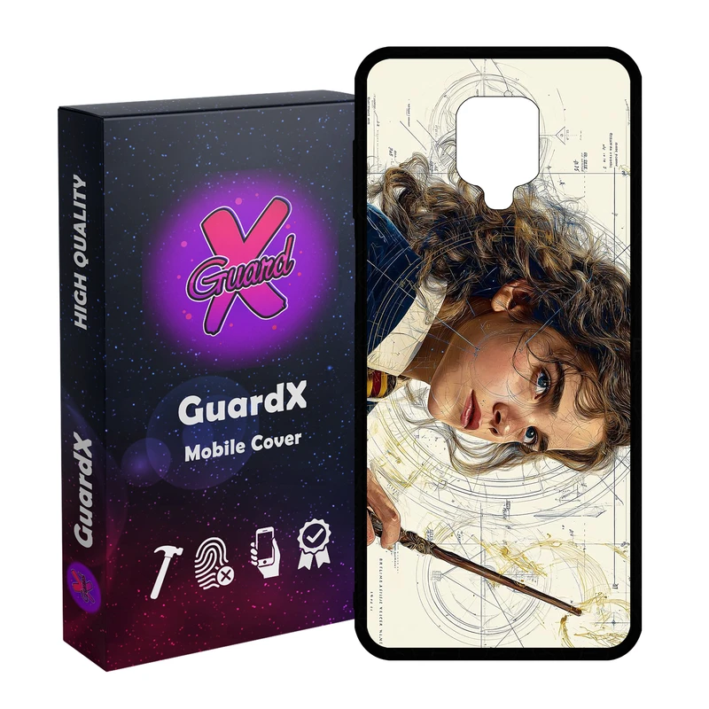 کاور گارد ایکس طرح هرماینی هری پاتر مدل 10952 مناسب برای گوشی موبایل شیائومی Redmi Note9 Pro/Note 9 Pro Max/Redmi Note 9S/MI Poco M2 Pro