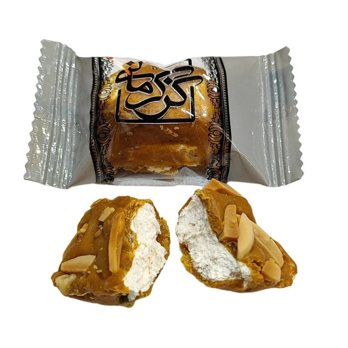 سوهان مخلوط عسلی گزی لقمه کرمانی - 450 گرم