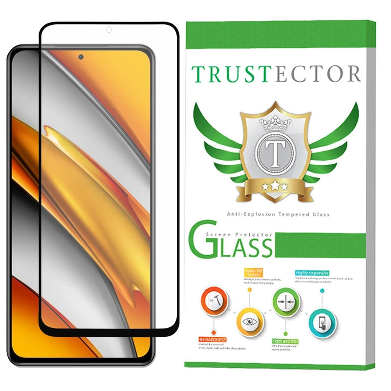 محافظ صفحه نمایش سرامیکی تراستکتور مدل  CAT-Glass مناسب برای گوشی موبایل شیائومی Poco F3