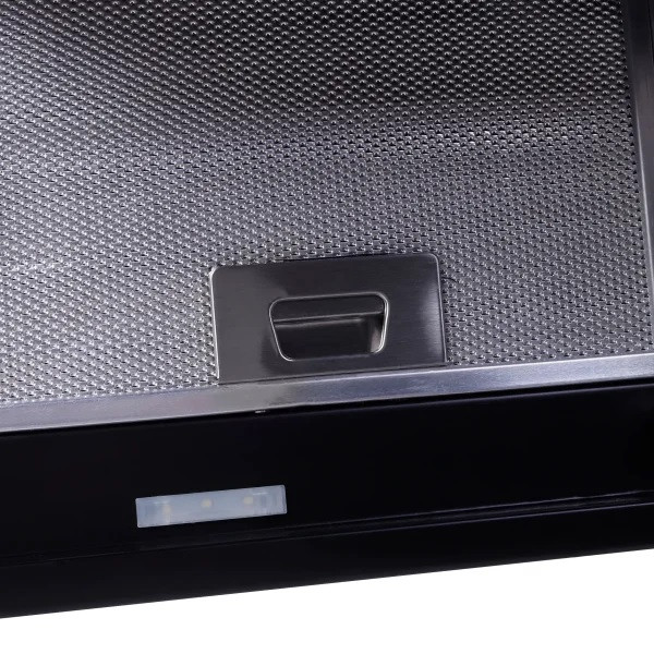 هود مخفی بیمکث مدل 1102موتور اکوپروانه پلاستیکی سوئیچ گرافیکی سایز 70 سانتی‌متر