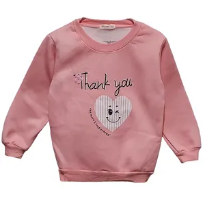 سویشرت دخترانه مدل تو کرک طرح قلب