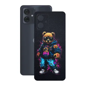 Remax cover sticker Leth model Sport bear design suitable for Motorola Moto G54 mobile phone