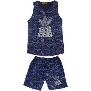 ست تاپ و شلوارک مردانه مدل ADNAV