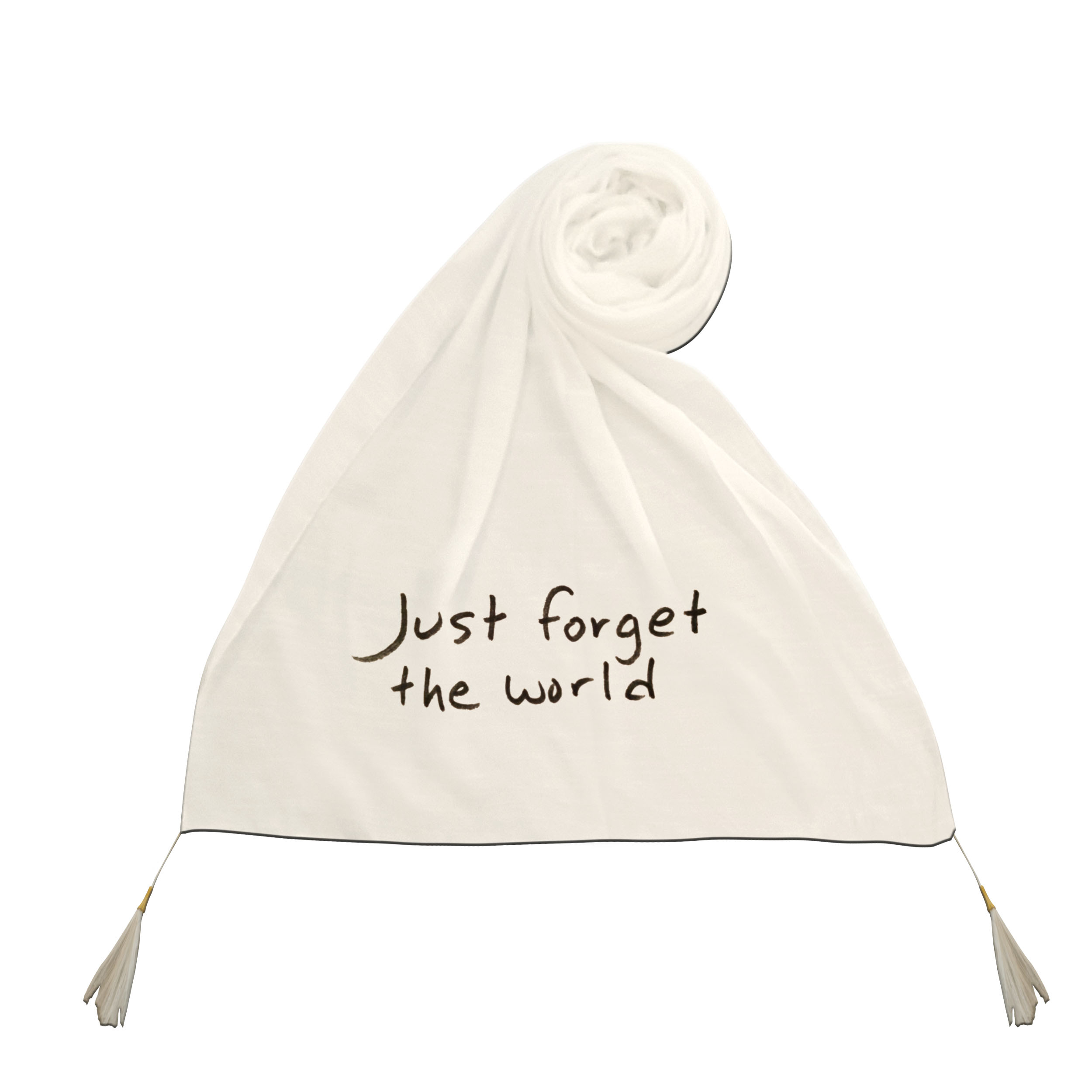 شال زنانه مدل just forget the world