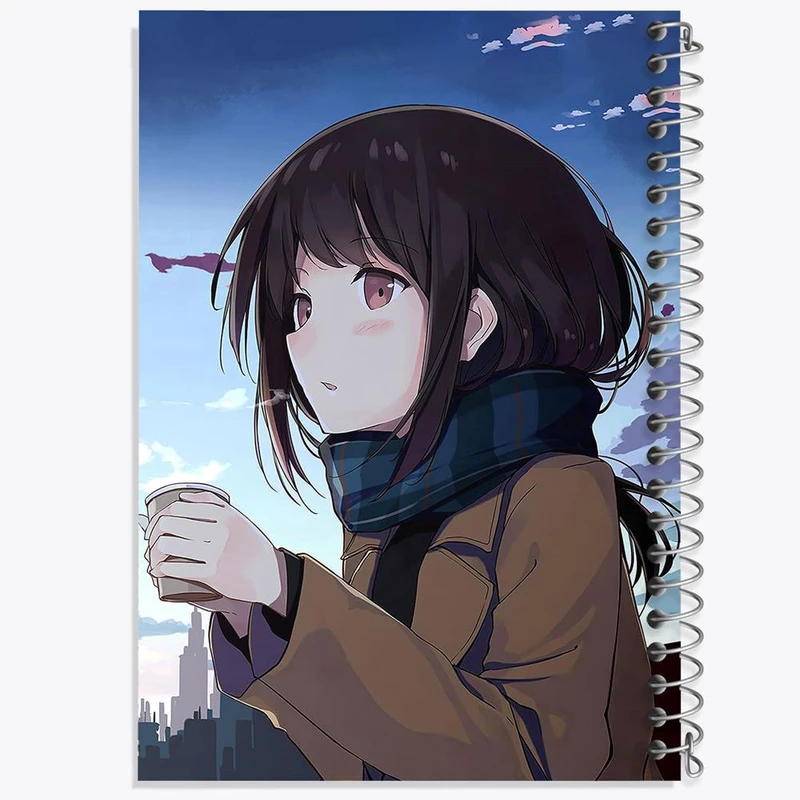 دفتر لیست خرید 50 برگ خندالو طرح دختر انیمه ای کد 18067