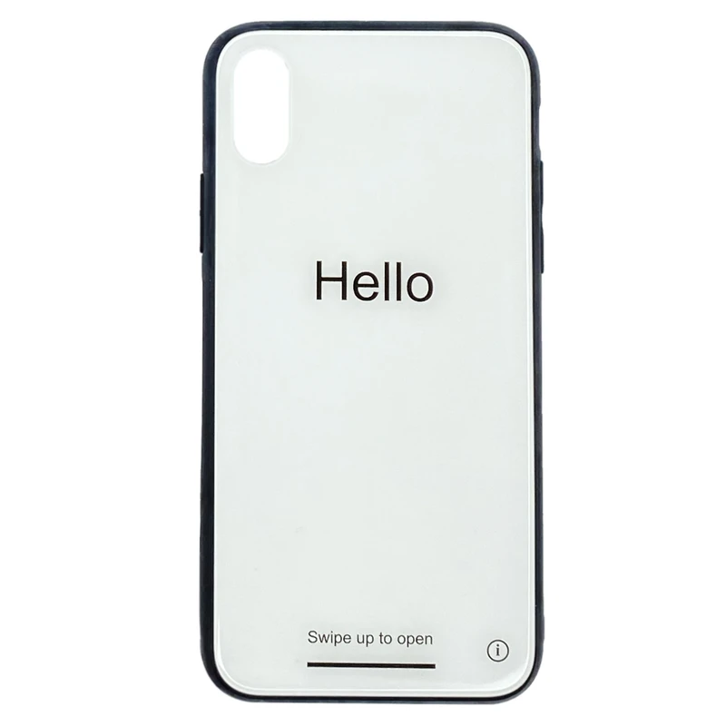 کاور مدل Hello مناسب برای گوشی موبایل اپل iPhone X/XS