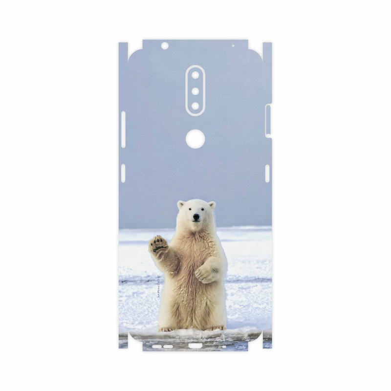 برچسب پوششی ماهوت مدل Polar-bear-FullSkin مناسب برای گوشی موبایل نوکیا 2.4