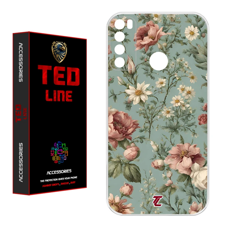 کاور تدلاین طرح گل کد 1152 مناسب برای گوشی موبایل شیائومی Redmi Note 8