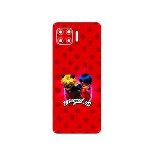MAHOOT Ladybug and Cat Noir Cover Sticker for Motorola Moto G 5G Plus
