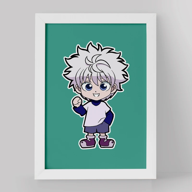 تابلو خندالو مدل کیلوا زولدیک انیمه هانتر ایکس هانتر کد 10741