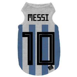 لباس سگ و گربه 27 طرح Messi 10 کد MH823 سایز L