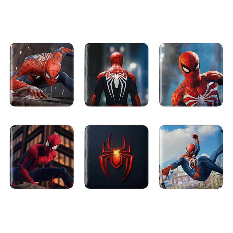 پیکسل خندالو مدل مرد عنکبوتی کد 598B مجموعه 6 عددی