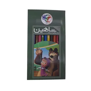 مداد رنگی 12 رنگ شاهین مدل 236