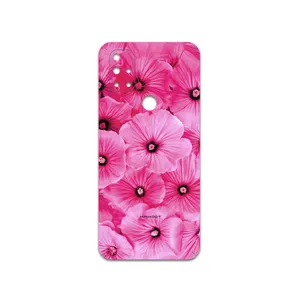 MAHOOT Pink-Flower Cover Sticker for OnePlus Nord N10 5G